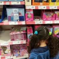 Stationery Shopping with Nieces
